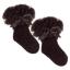 Picture of Beau KiD Girls TuTu Tulle Ruffle Ankle Socks With Satin Bow - Black