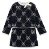 Picture of Abel & Lula Girls Knit Top & Skirt Set X 2 - Black Ivory Gold