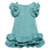 Picture of Abel & Lula Girls Taffeta Cloud Dress - Aqua