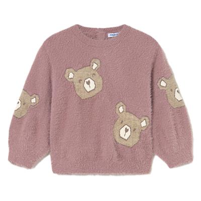 Picture of Mayoral Toddler Girls winter collection fluffy jumper and legging set
