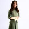 Picture of Abel & Lula Girls Knit Top & Skirt Set X 2 - Bay Leaf Green