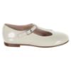 Picture of Panache Girls T Bar Pump - Beach Cream Patent