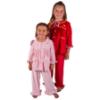 Picture of Beau KiD Girls Embroidered Fairytale Pyjamas Set X 2 - Red