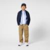 Picture of BOSS Boys Long Sleeve Traditional Oxford Cotton Shirt - Blue