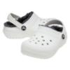 Picture of Crocs Classic Lined Clog - White Grey
