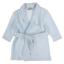 Picture of Beau KiD Boys Pointelle Dressing Gown With Crown - Blue