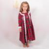 Picture of Beau KiD Girls Tartan Nightdress & Dressing Gown Set X 2 - Red