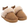 Picture of Lelli Kelly Sandra Diamante Sheepskin Sling Back Slipper - Chestnut