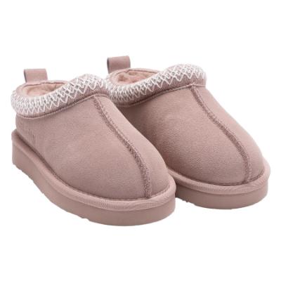 Picture of Lelli Kelly Lidia Sheepskin Mule Slipper - Dusky Pink