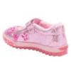 Picture of Lelli Kelly Taylor Beaded Butterfly Mary Jane With Faux Fur - Metallic Pink Glitter