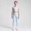 Picture of Bonini by A* Dee Aspire Crop Sports Top - Sky Blue