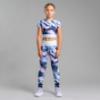 Picture of Bonini by A* Dee Energy Printed Sports Top - Sky Blue