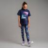 Picture of Bonini by A* Dee Inspire Tape Waistband Leggings - Blue Navy