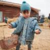 Picture of Mayoral Toddler Girls Winter Reversible Faux Fur Jacket - Quartz Pink