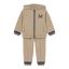 Picture of Mayoral Toddler Boys Winter Hooded Tracksuit Set X 2 - Beige
