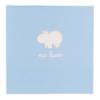 Picture of Mac Ilusion Baby Knitted Collection Rabbit Sweater Bottoms Hat Booties Set X 4 - Cloud Blue