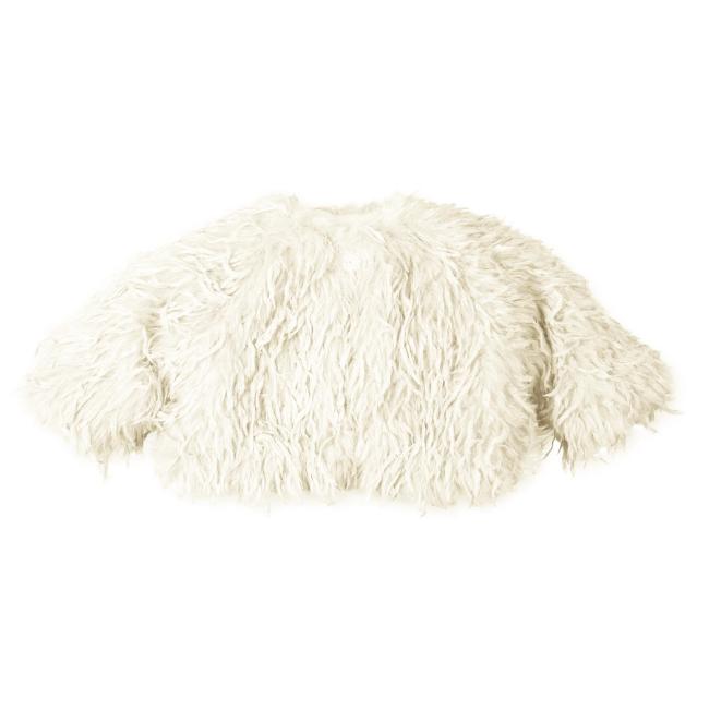 Picture of Mac Ilusion Baby Winter Collection Girls Plume Jacket - Ivory