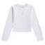 Picture of Juicy Couture Girls Diamante Arm Tee - White