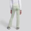 Picture of Juicy Couture Girls Diamante Logo Fold Over Velour Joggers - Frosty Green
