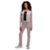 Picture of Juicy Couture Girls Diamante Bootcut Velour Jogger - Purple Dove