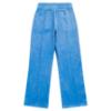 Picture of Juicy Couture Girls Panel Diamante Velour Hoodie & Straight Leg Jogger Set X 2 - Regatta Blue
