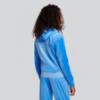 Picture of Juicy Couture Girls Panel Diamante Velour Hoodie & Straight Leg Jogger Set X 2 - Regatta Blue