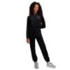 Picture of Juicy Couture Girls Zip Through Velour Hoodie & Relaxed Jogger Set X 2 - Jet Black