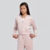 Picture of Juicy Couture Girls Zip Through Velour Hoodie & Relaxed Jogger Set X 2 - Burnished Lilac