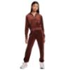 Picture of Juicy Couture Girls Zip Through Velour Hoodie & Relaxed Jogger Set X 2 - Bitter Chocolate
