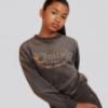 Picture of Juicy Couture Girls Velour Sweater & Wide Joggers Set X 2 - Black Oyster
