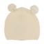Picture of Rigola Girls Elegant Chess Double Pom Pom Beanie - Cream