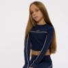 Picture of Ansandro Kids Activewear Top & Leggings Set - Navy White