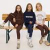 Picture of Ansandro Kids Activewear Top & Leggings Set - Navy White