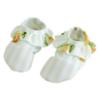 Picture of Meia Pata Girls Pears Ruffle Non Slip Shoe - Lemon Green