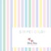 Picture of Meia Pata Girls Stripes Colours Ruffle Jumpsuit - Multi