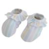 Picture of Meia Pata Girls Stripes Colour Ruffle Non Slip Shoe - Multi