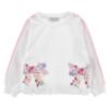 Picture of Monnalisa Girls Garden Party Lounge Shorts Set X 2 - Ivory Pink