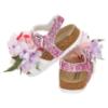 Picture of Monnalisa Girls Garden Party Bouquet Sandal - Multi