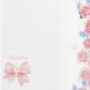 Picture of Monnalisa Bebe Girls Rose Garden Blanket - Ivory Pink
