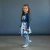 Picture of A Dee Twilight Twirls Lumi Diamante A*Dee Logo Tights - Powder Blue