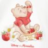 Picture of PRE ORDER Monnalisa Bebe Girls Disney Pooh Bear Drop Waist Dress - Ivory Red Blue