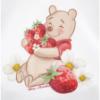 Picture of PRE ORDER Monnalisa Bebe Girls Disney Pooh Bear Tunic & Legging Set X 2 - Ivory Red Blue