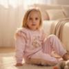 Picture of PRE ORDER Monnalisa Bebe Girls Romantic Bunny Tracksuit Set X 2 - Pink