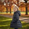 Picture of A Dee BTS Joyce Padded Coat With Oversized Hood - Grey