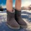 Picture of Lelli Kelly Asia Cowboy Sheepskin Boot - Grey