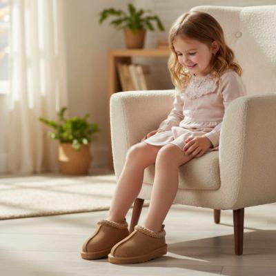 Picture of Lelli Kelly Lidia Sheepskin Mule Slipper - Chestnut