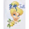 Picture of PRE ORDER Monnalisa Girls Tinkerbell Top & Skirt Set X 2 - White Yellow