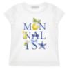 Picture of Monnalisa Girls Top & Shorts Set X 2 - White Yellow