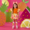 Picture of PRE ORDER A Dee Tutti Frutti Tammy Knee High Bow Socks - Bright White