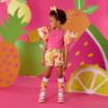 Picture of PRE ORDER A Dee Tutti Frutti Tammy Knee High Bow Socks - Bright White